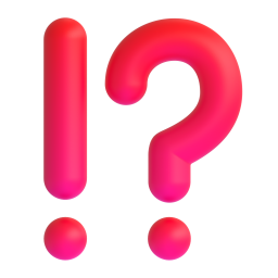 Exclamation question mark